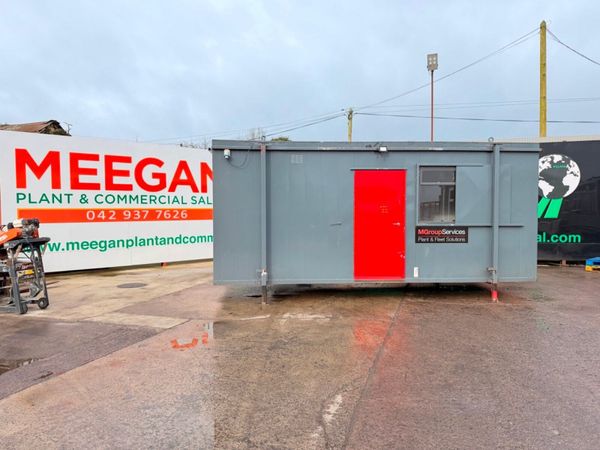 20ft SITE OFFICE CABIN KITCHEN OPEN PLAN...1974 382531613