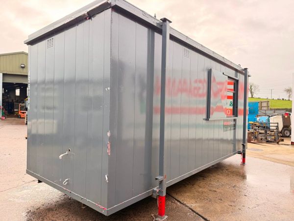 20ft SITE OFFICE CABIN KITCHEN OPEN PLAN...1974 382531637