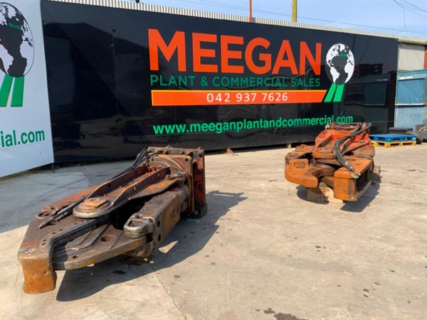 SCRAP METAL SHEARS ATTACHMENT....80mm PINS. 382971235