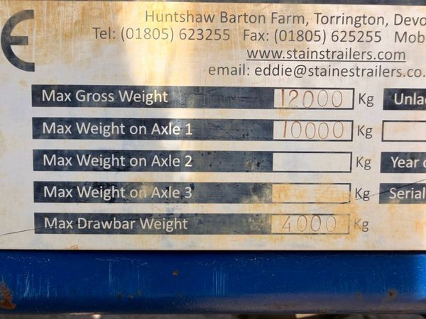 2022 STAINES AGRI BOWSER....280 PF 382971308