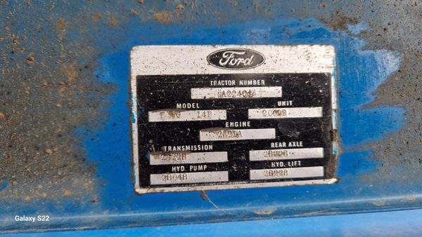 FORD 7000 383244901