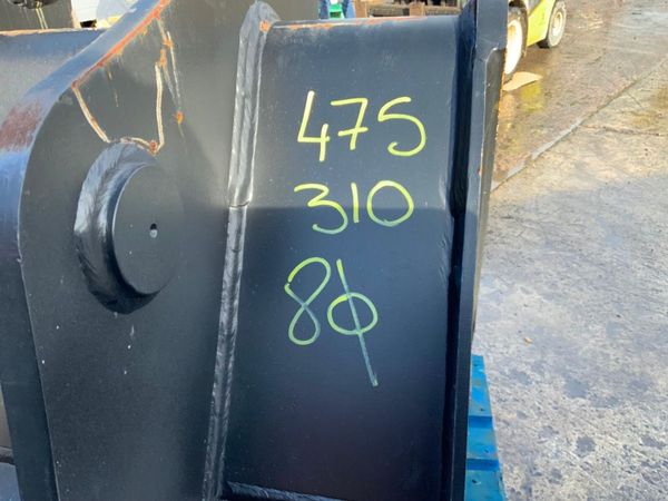 UNUSED 36" DIGGING BUCKET......80mm PINS.....7453. 383246163