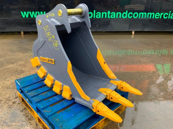 UNUSED 24" GEO XD  BUCKET.....65mm PINS......7438. 383221940