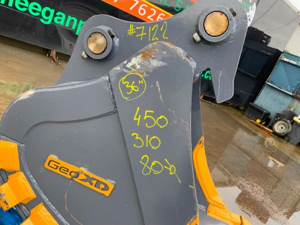 UNUSED 36" GEO XD BUCKET......80mm PINS.....7122. 383305534
