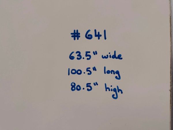 6 x 8 HAZLEWOOD BOX TRAILER ...641 383476114