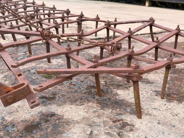 HEAVY DUTY 15ft CHAIN HARROW 3 POINT LINKAGE 383498620