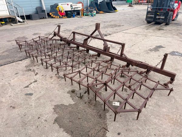 HEAVY DUTY 15ft CHAIN HARROW 3 POINT LINKAGE 383498629