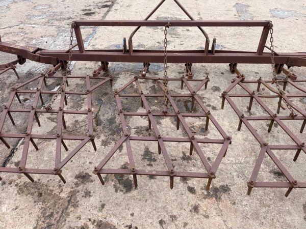 HEAVY DUTY 15ft CHAIN HARROW 3 POINT LINKAGE 383498630