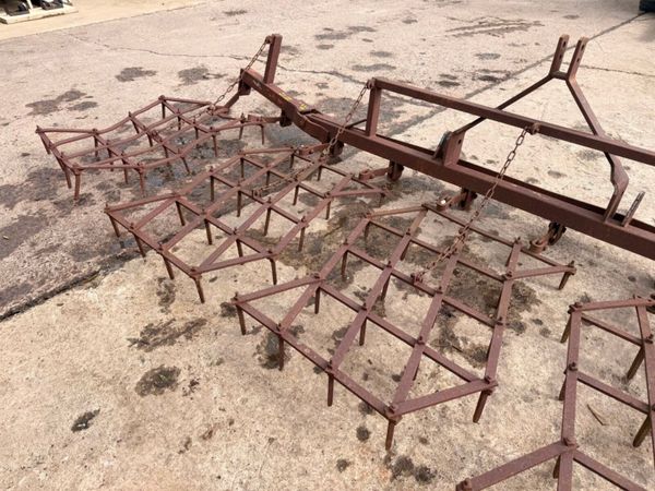 HEAVY DUTY 15ft CHAIN HARROW 3 POINT LINKAGE 383498632