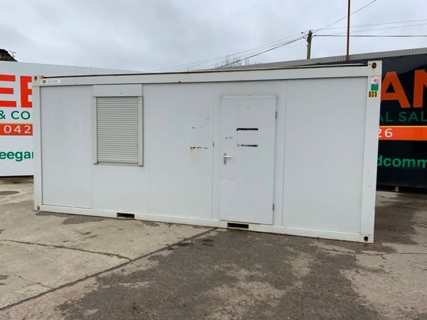 20ft  OPEN PLAN SITE OFFICE CONTAINER.........1971 383410358