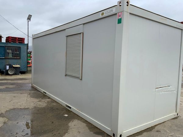 20ft  OPEN PLAN SITE OFFICE CONTAINER.........1971 383410394
