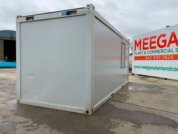 20ft  OPEN PLAN SITE OFFICE CONTAINER.........1971 383410322