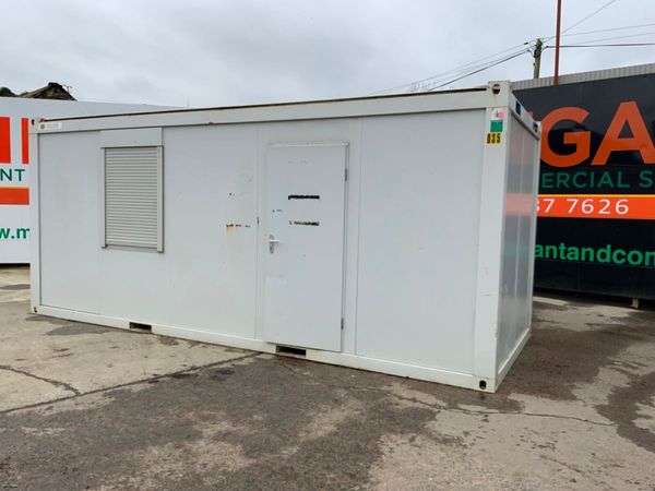 20ft  OPEN PLAN SITE OFFICE CONTAINER.........1971 383410440