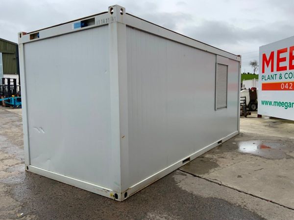 20ft  OPEN PLAN SITE OFFICE CONTAINER.........1971 383410401