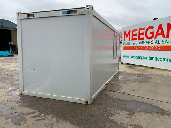 20ft  OPEN PLAN SITE OFFICE CONTAINER.........1971 383410409