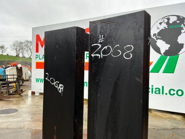 UNUSED 3200mm SLIDING CARRIAGE FORKS2068. 383432816