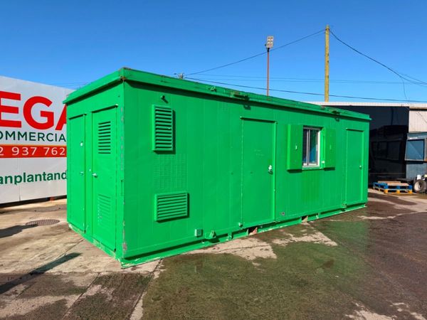 25 x 9 welfare cabin generator toilet  site office 383630747