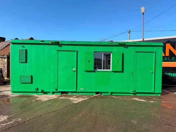 25 x 9 welfare cabin generator toilet  site office 383630748