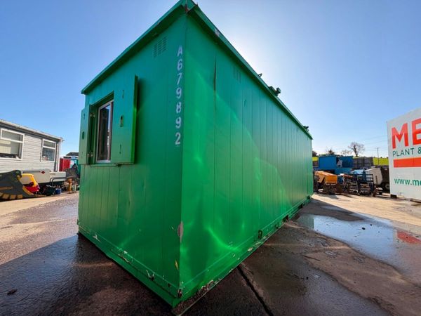 25 x 9 welfare cabin generator toilet  site office 383630765