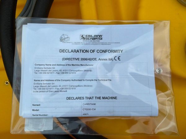 330lts FUEL STORAGE / DELIVERY BOWSER........330m 383789401