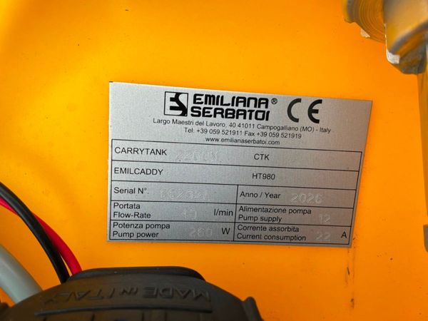 220lts PORTABLE FUEL DELIVERY BOWSER......1070. 383789431