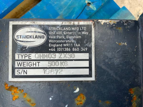 STRICKLAND QUICK HITCH........40mm PINS......7122. 383704348