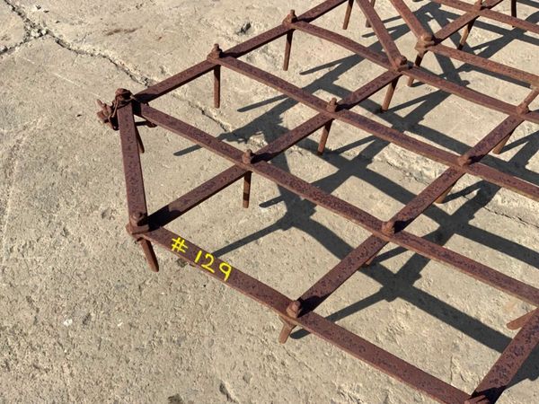 4 SECTION TRAILED PIN HARROW.........129s 383723327