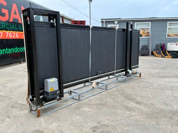 UNUSED 13ft SLIDING ENTRANCE GATES.....1376p. 383883859