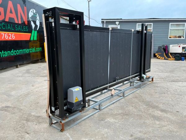 UNUSED 13ft SLIDING ENTRANCE GATES.....1376p. 383883871