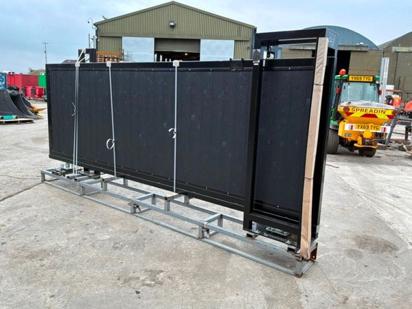 UNUSED 13ft SLIDING ENTRANCE GATES.....1376p. 383883880