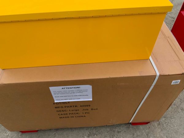 LOCK BOX SITE STORAGE JOB BOX.....1395 383894049