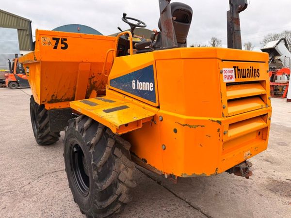 2017 THWAITES 6 TON DUMPER .... 1,200 HOURS 384541086