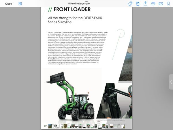 New Deutz Fahr Keyline 5125 384660543