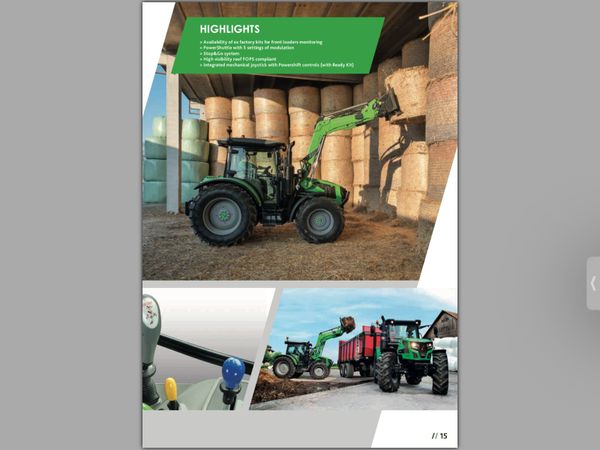 New Deutz Fahr Keyline 5125 384660546