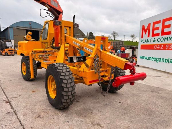 THWAITES HIAB CRANE 4 TON LIFT - RARE MACHINE 384707549