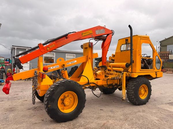 THWAITES HIAB CRANE 4 TON LIFT - RARE MACHINE 384707553
