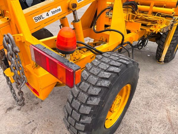 THWAITES HIAB CRANE 4 TON LIFT - RARE MACHINE 384707555