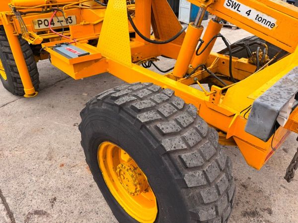 THWAITES HIAB CRANE 4 TON LIFT - RARE MACHINE 384707556