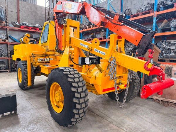 THWAITES HIAB CRANE 4 TON LIFT - RARE MACHINE 384707560