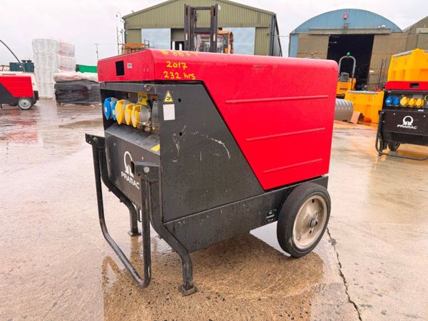 2017 PRAMAC 6 KVA GENERATOR ...232 HRS ...887T 385041875