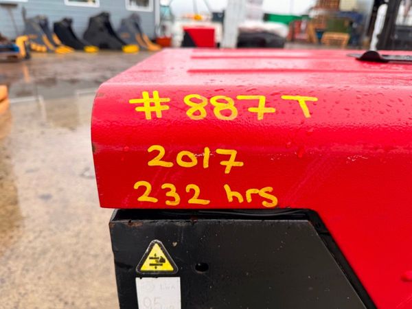 2017 PRAMAC 6 KVA GENERATOR ...232 HRS ...887T 385041876