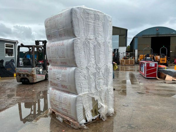 UNUSED 50mm ROCKWOOL INSULATION. 385041903