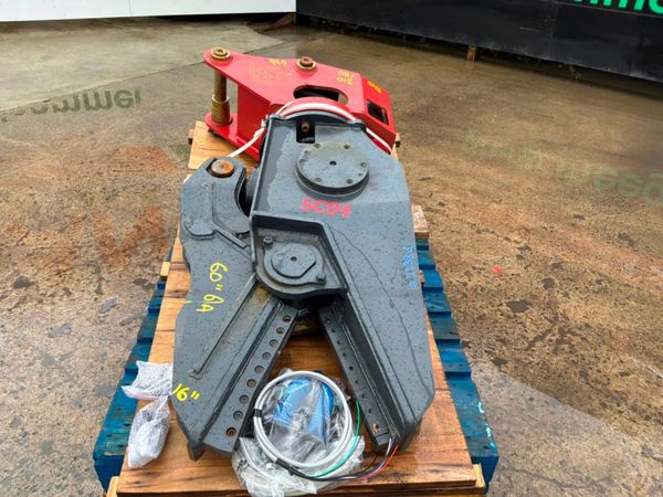 UNUSED HYDRAULIC SHEARS....45mm PINS.....2238d. 385047503