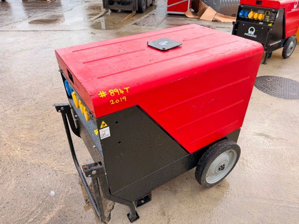 2019 PRAMAC 6 KVA GENERATOR GENSET ...894T 385059190