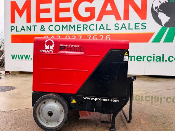 2021 PRAMAC 6 KVA GENERATOR GENSET ...884T 385065384