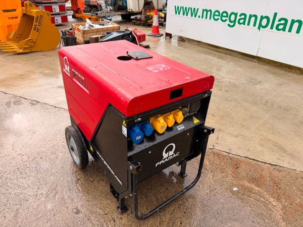 2021 PRAMAC 6 KVA GENERATOR GENSET ...884T 385065392