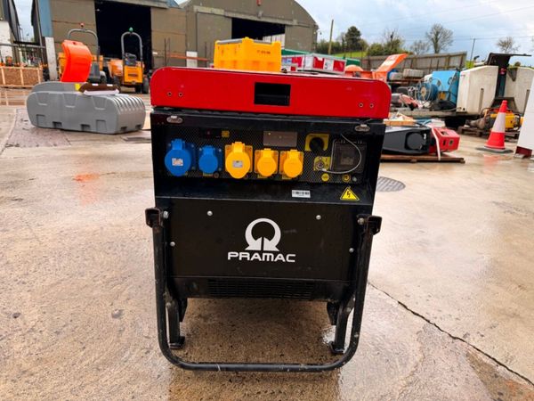 2021 PRAMAC 6 KVA GENERATOR GENSET ...884T 385065395