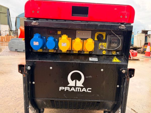 2021 PRAMAC 6 KVA GENERATOR GENSET ...884T 385065398