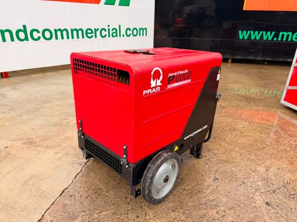 2021 PRAMAC 6 KVA GENERATOR GENSET ...884T 385065411