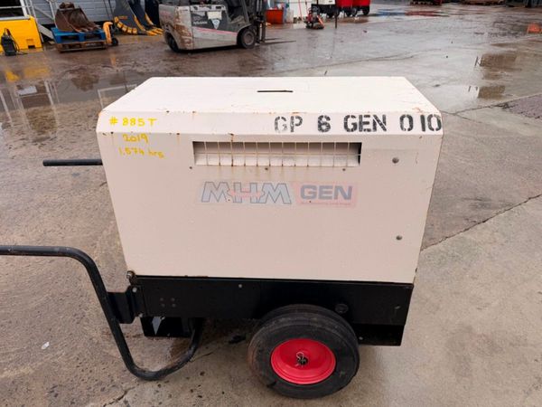 2019 GENERATOR 6 KVA ...1,574 HRS .....885T 385065423